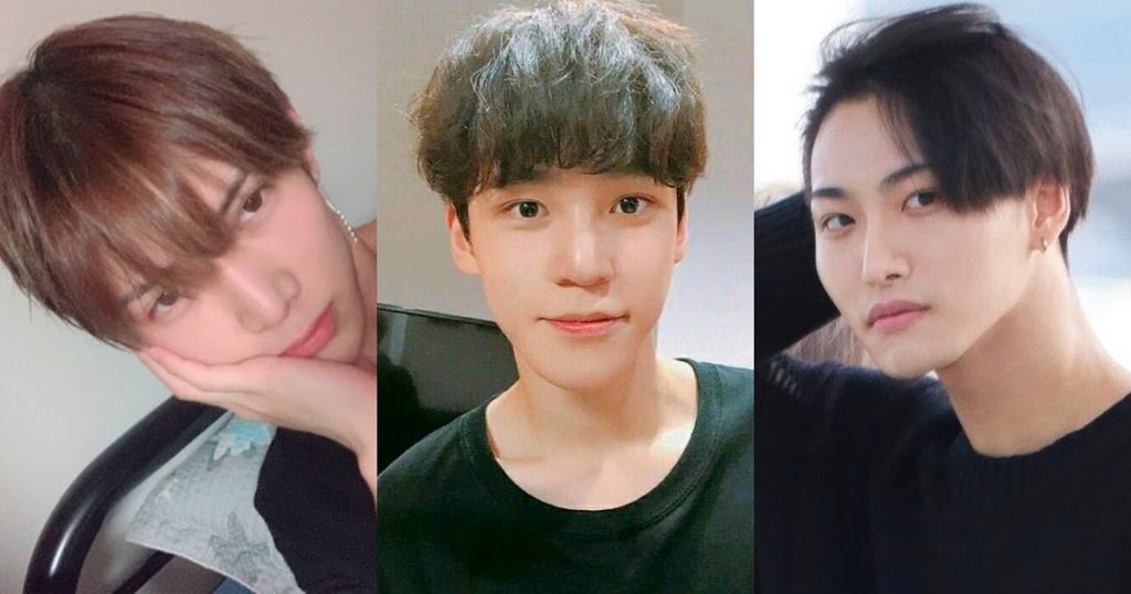 Plus de 20 images des membres d’ATEEZ nous gratifiant de leurs superbes visuels sans ou avec peu de maquillage.