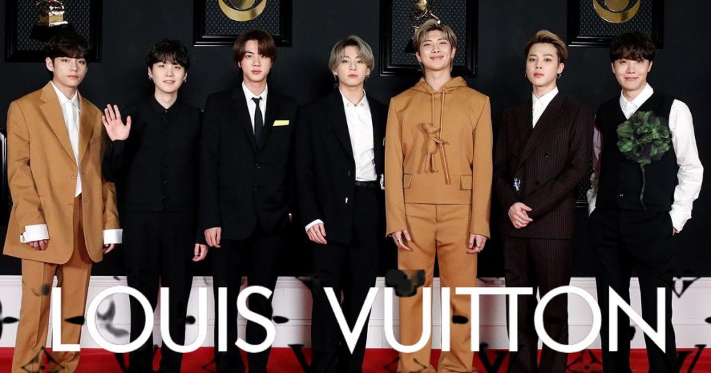 BTS devient officiellement les nouveaux ambassadeurs de la maison Louis Vuitton