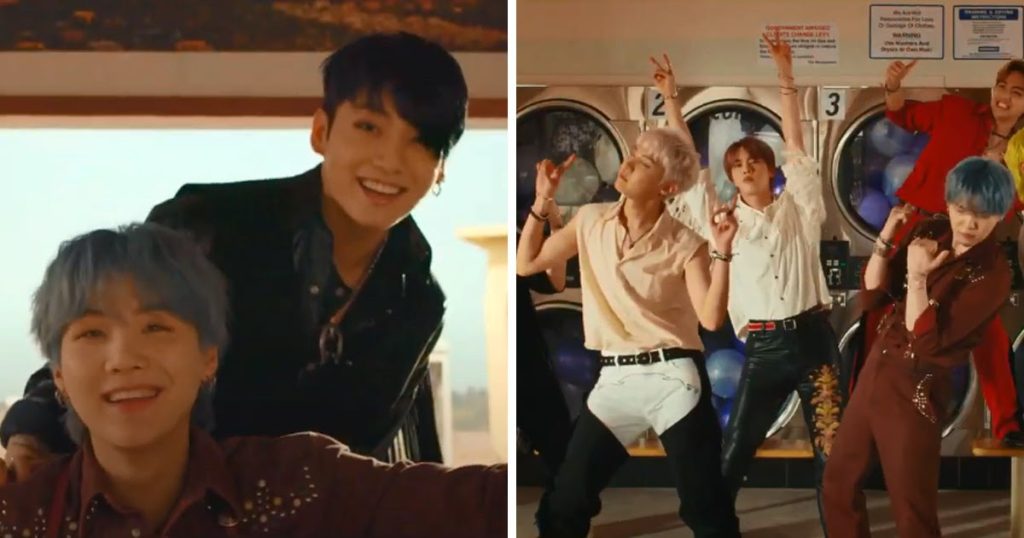BTS publie le nouveau clip de « Permission To Dance ».