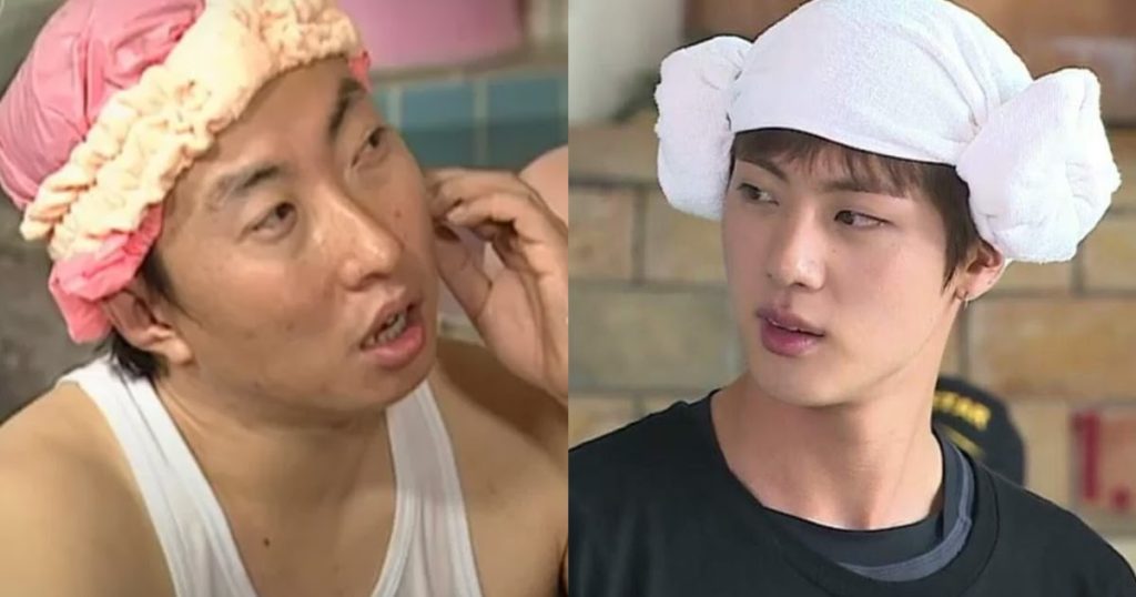 Le MC Park Myung Soo a croisé par hasard un membre de BTS dans le sauna récemment