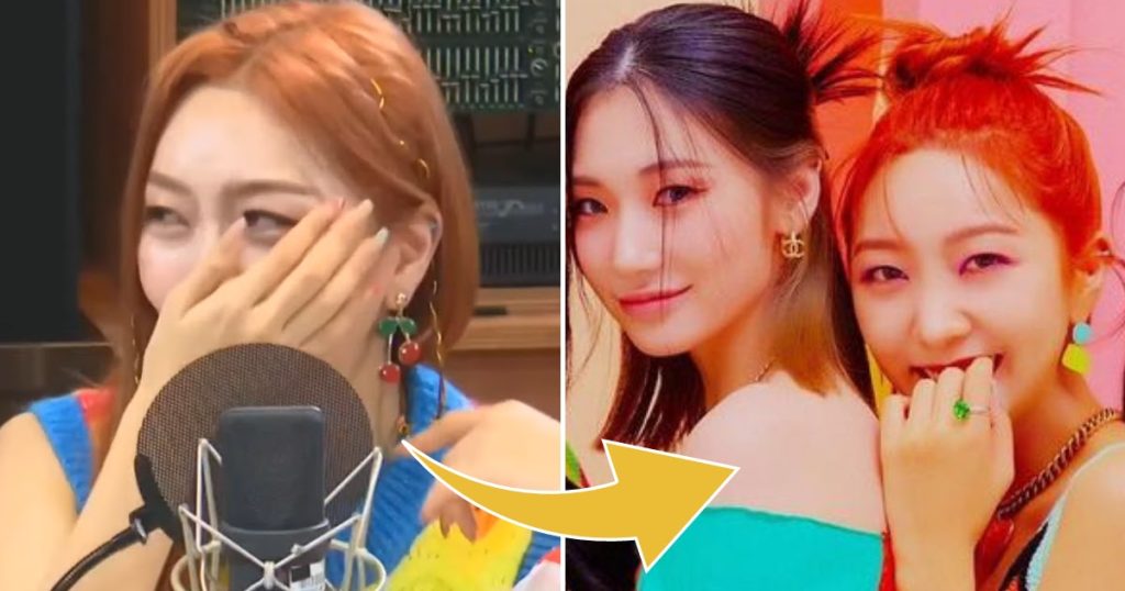 L’ex-candidate de « Produce 48 » Minji fond en larmes en remerciant Jinny de Secret Number de l’avoir aidée à faire ses débuts.