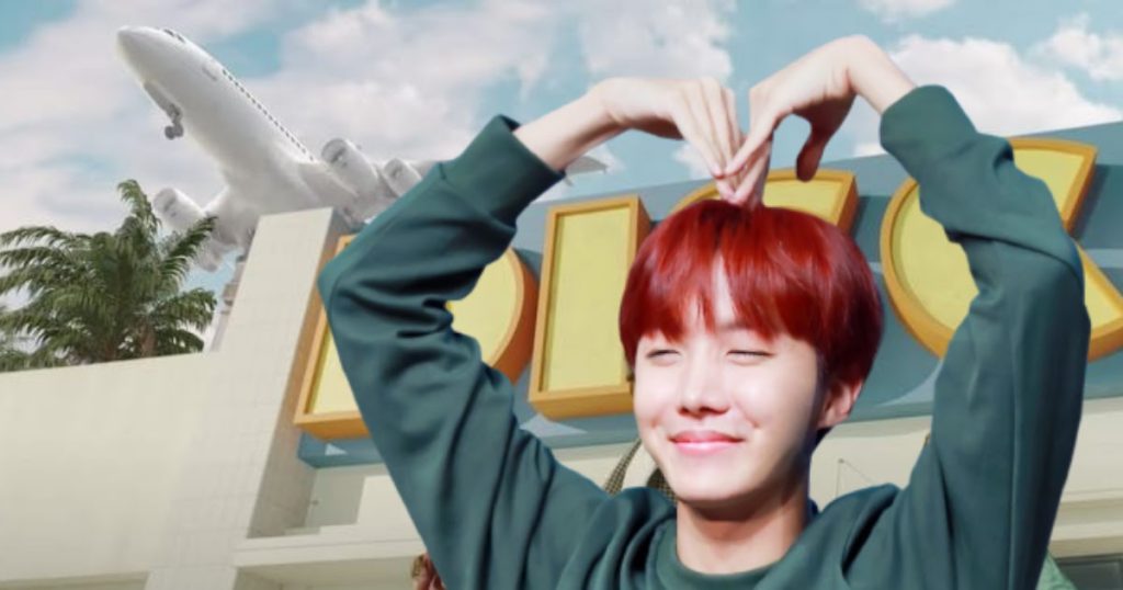 J-Hope, le chanteur de BTS, se poste sur Instagram pour informer les militaires de l’endroit où il se trouve.