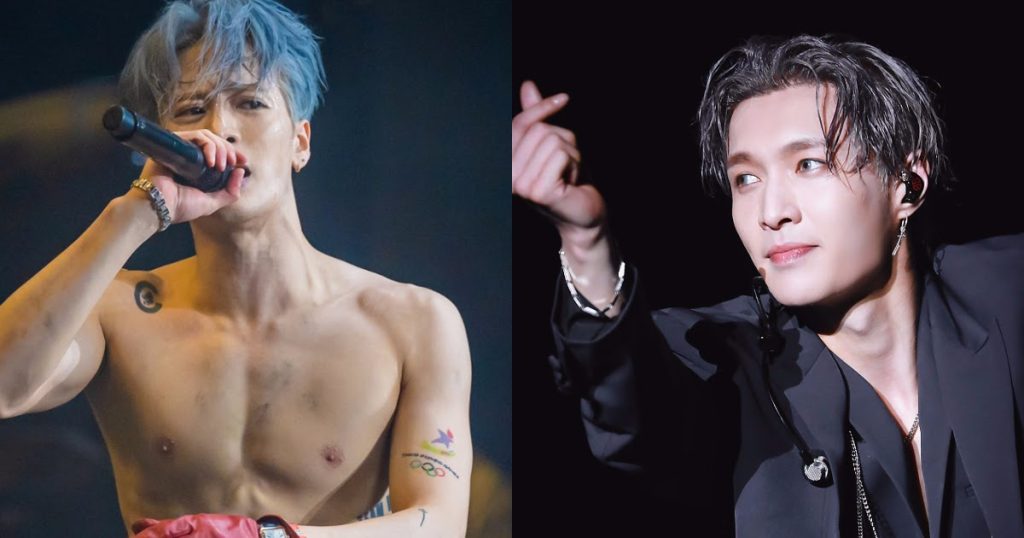 Lay (EXO) et Jackson Wang (GOT7) se soutiennent mutuellement après la performance historique de Jackson à Coachella en 2022.