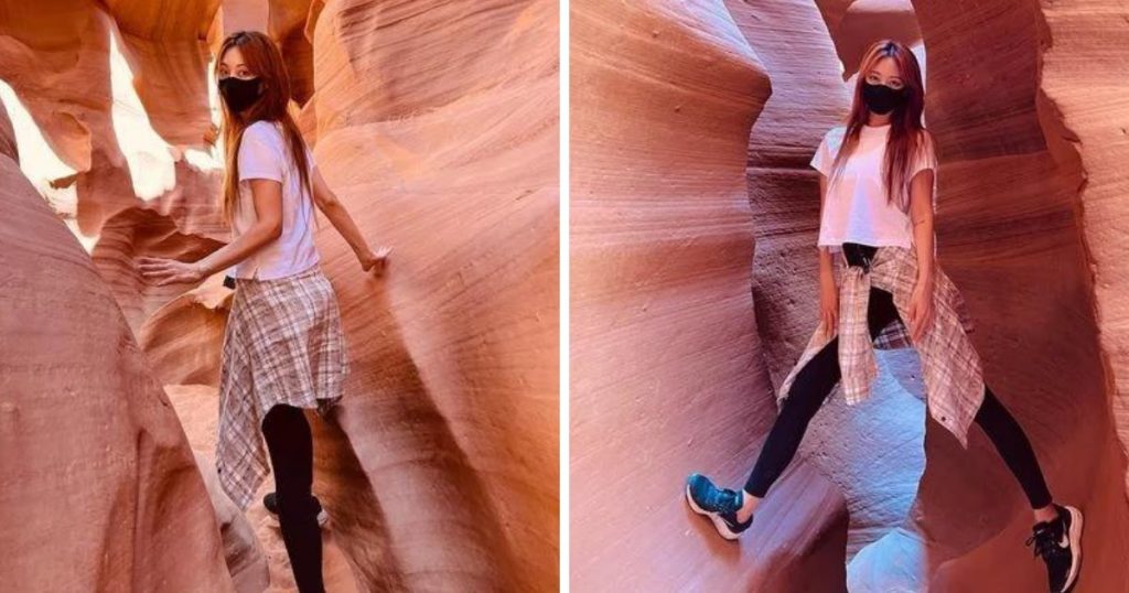 Han Ye Seul est critiquée pour des photos montrant l’actrice manquant de respect à un monument de la nation Navajo.